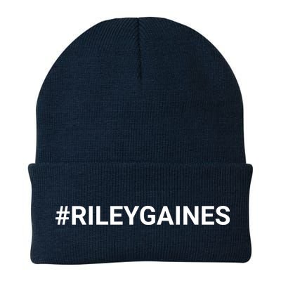 I Stand With Riley Gaines Hashtag Beanie