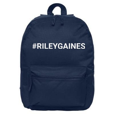 I Stand With Riley Gaines Hashtag 16 in Basic Backpack