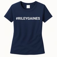 I Stand With Riley Gaines Hashtag Womens T-Shirt