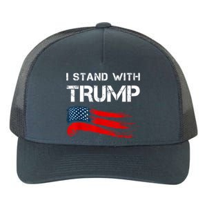 I Stand With Trump Pro Trump Supporter Free Trump Yupoong Adult 5-Panel Trucker Hat