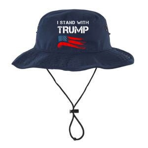 I Stand With Trump Pro Trump Supporter Free Trump Legacy Cool Fit Booney Bucket Hat