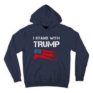 I Stand With Trump Pro Trump Supporter Free Trump Tall Hoodie