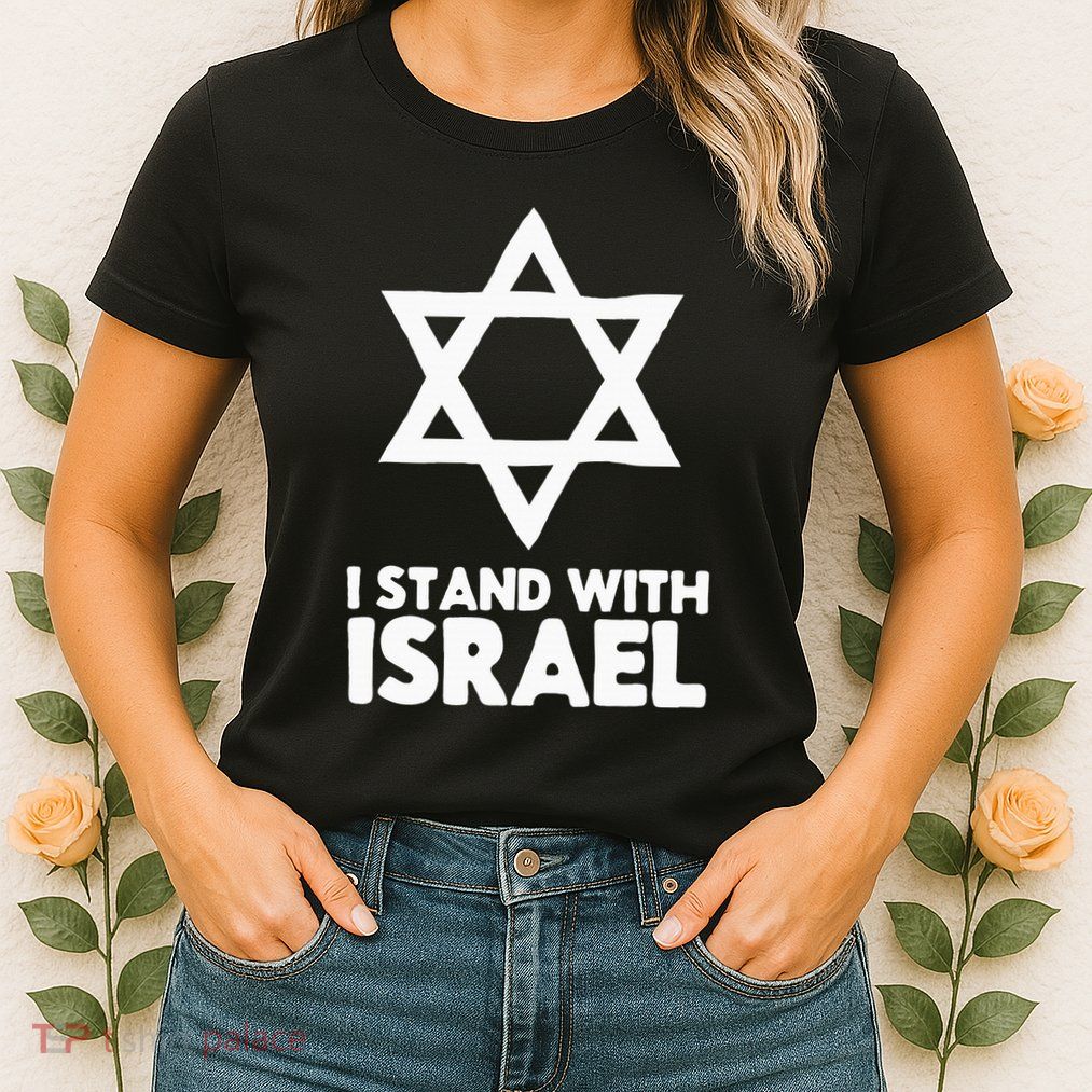 I Stand With Israel Jewish NonDistressed Vintage Womens T-Shirt