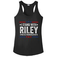 I Stand With Riley Gaines Protect Wo Sports Ladies PosiCharge Competitor Racerback Tank