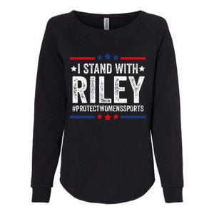 I Stand With Riley Gaines Protect Wo Sports Womens California Wash Sweatshirt