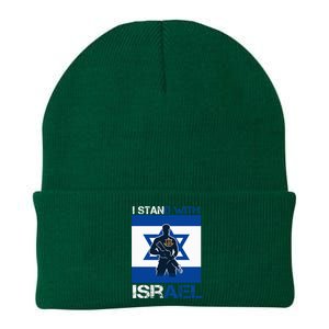 I Stand With Israel Support Israel Love Israeli IDF Knit Cap Winter Beanie