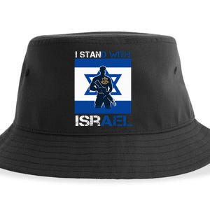 I Stand With Israel Support Israel Love Israeli IDF Sustainable Bucket Hat