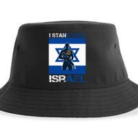 I Stand With Israel Support Israel Love Israeli IDF Sustainable Bucket Hat