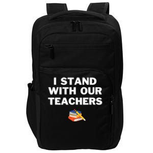 I Stand With Our Teachers & Stand Against Book Banning! Impact Tech Backpack