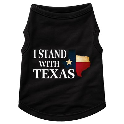 I Stand With Texas Doggie Tank