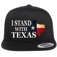 I Stand With Texas Flat Bill Trucker Hat