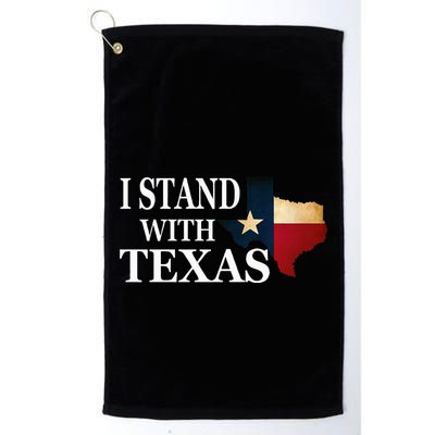I Stand With Texas Golf Towel