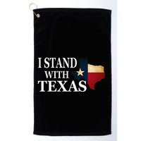 I Stand With Texas Golf Towel