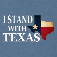 I Stand With Texas Garment-Dyed Sweatshirt