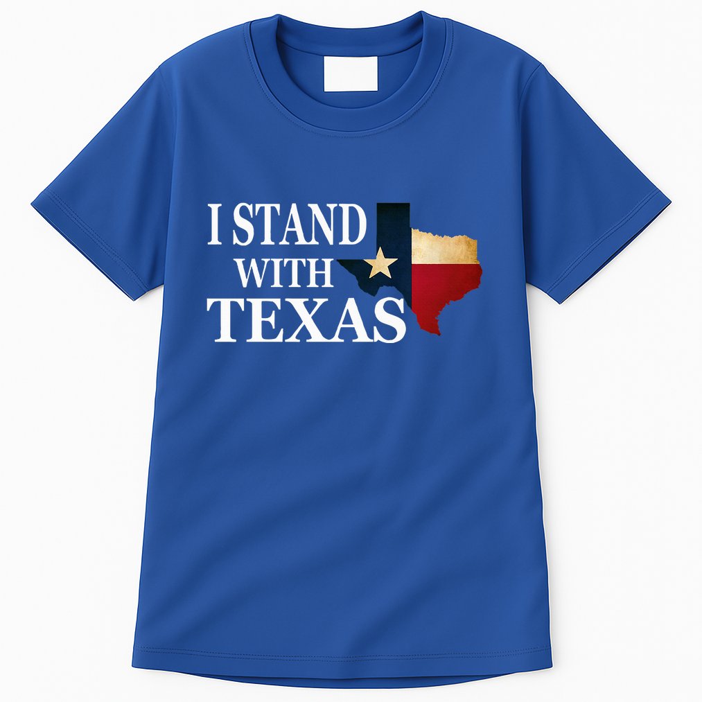 I Stand With Texas Tall T-Shirt