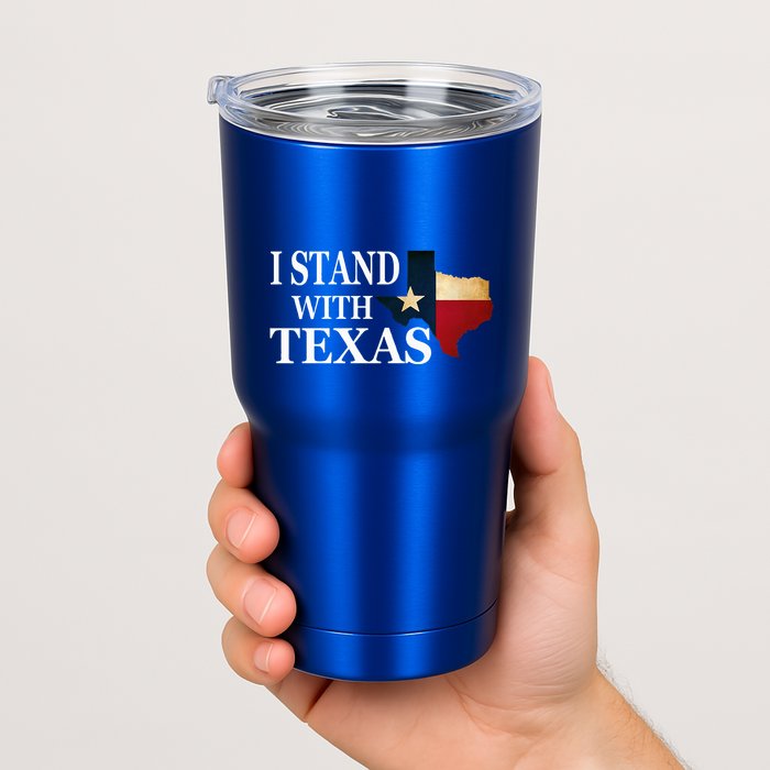 I Stand With Texas Tumbler