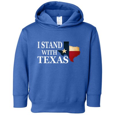 I Stand With Texas Toddler Hoodie