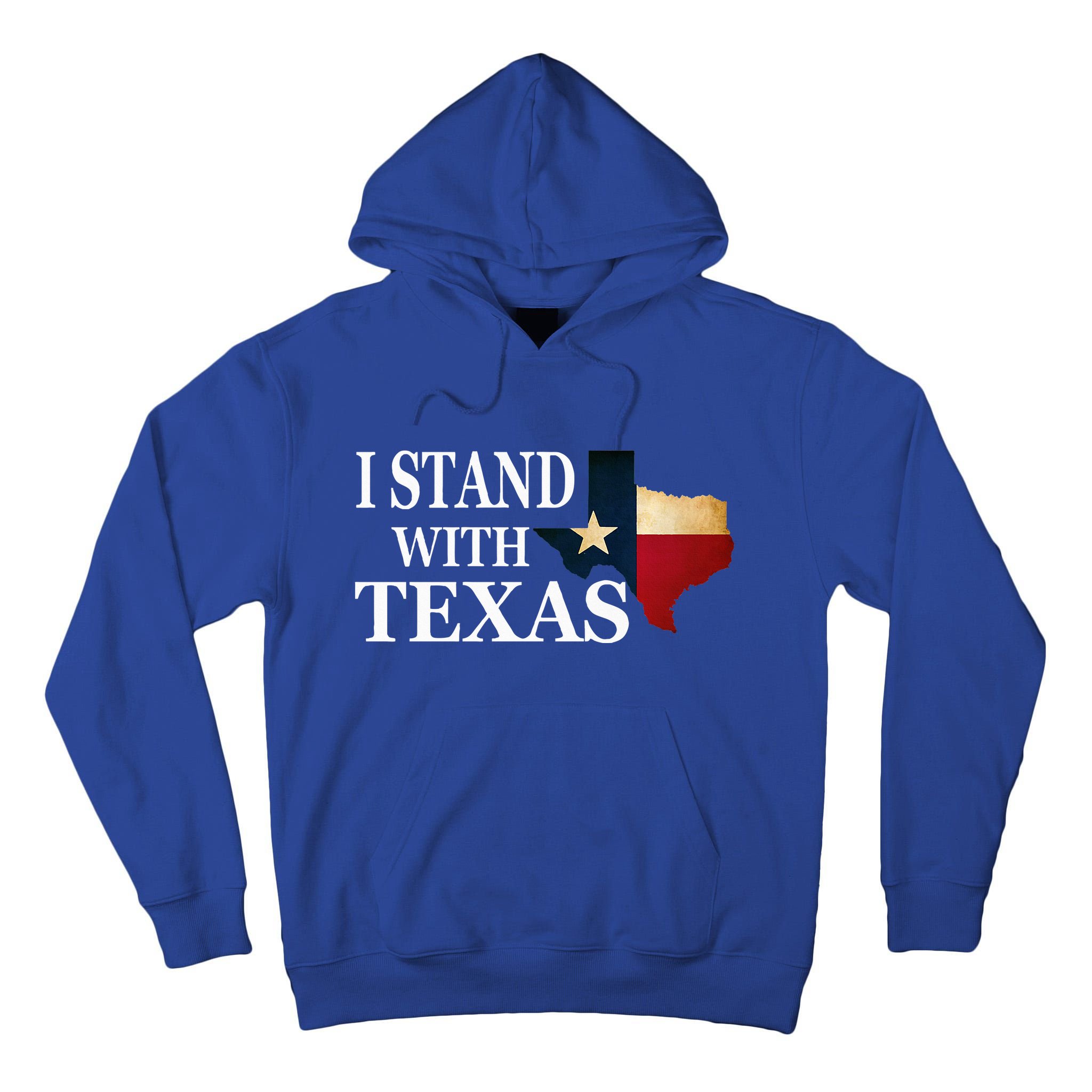 I Stand With Texas Tall Hoodie