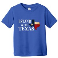 I Stand With Texas Toddler T-Shirt