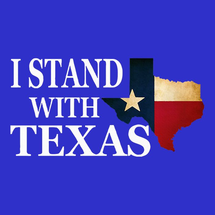 I Stand With Texas Short Acrylic Beanie