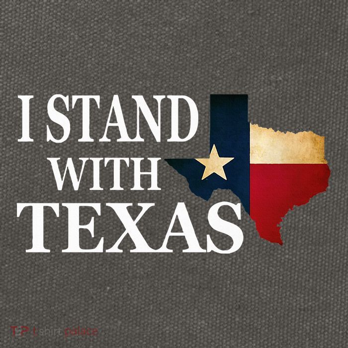 I Stand With Texas Cotton Canvas Backpack