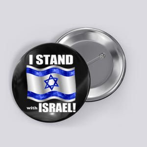 I Stand With Israel Support Israel Love Israeli Brotherhood Button