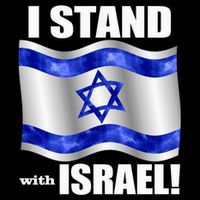 I Stand With Israel Support Israel Love Israeli Brotherhood Toddler T-Shirt