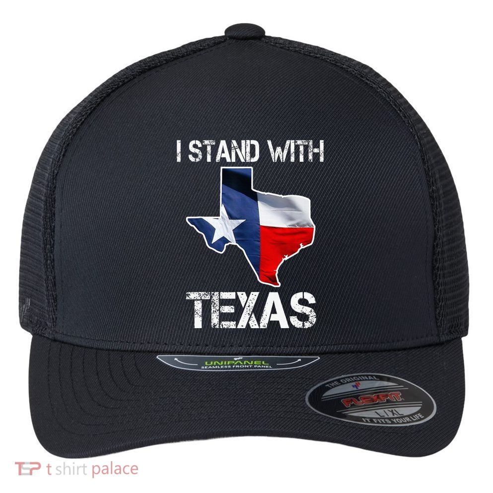 I Stand With Texas Scotus Flexfit Unipanel Trucker Cap