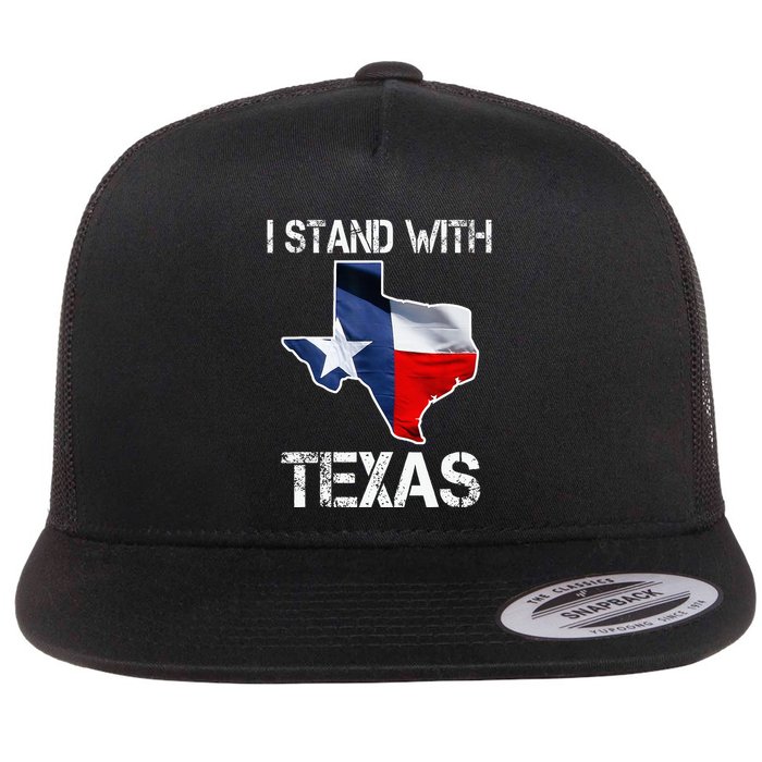 I Stand With Texas Scotus Flat Bill Trucker Hat