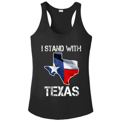 I Stand With Texas Scotus Ladies PosiCharge Competitor Racerback Tank