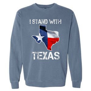 I Stand With Texas Scotus Garment-Dyed Sweatshirt