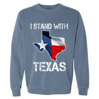 I Stand With Texas Scotus Garment-Dyed Sweatshirt