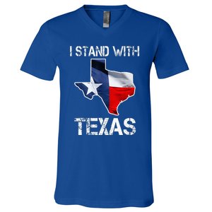 I Stand With Texas Scotus V-Neck T-Shirt