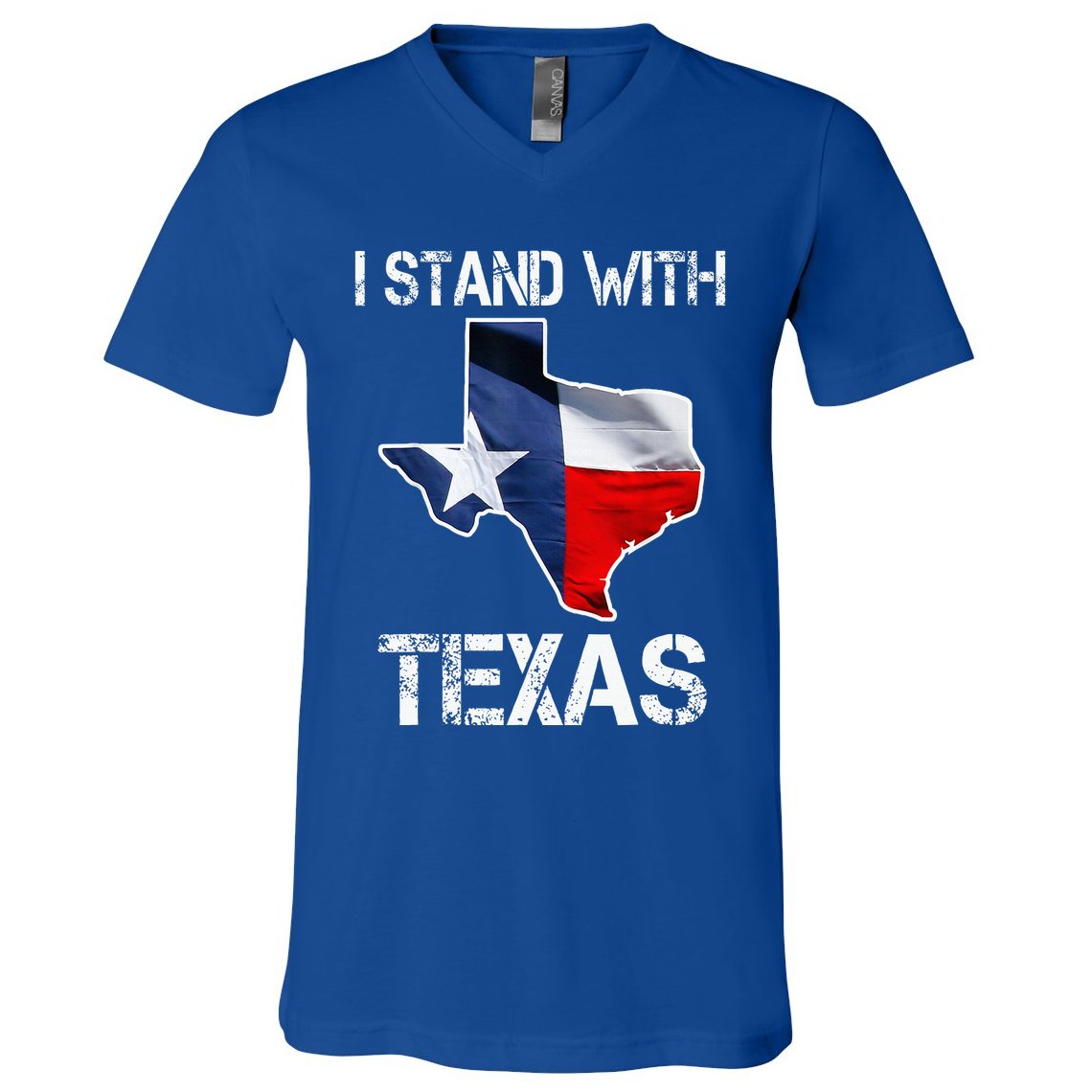 I Stand With Texas Scotus V-Neck T-Shirt