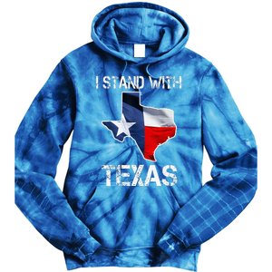 I Stand With Texas Scotus Tie Dye Hoodie