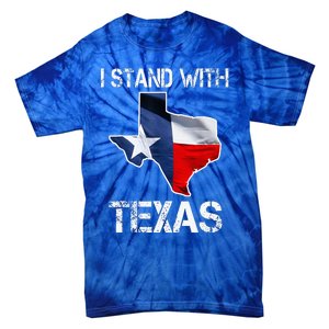 I Stand With Texas Scotus Tie-Dye T-Shirt