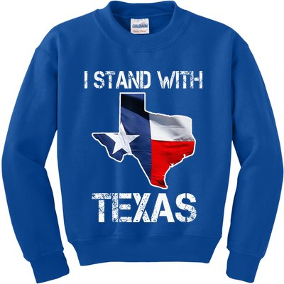 I Stand With Texas Scotus Kids Sweatshirt