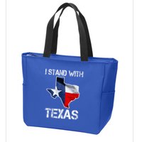 I Stand With Texas Scotus Zip Tote Bag