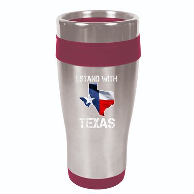 I Stand With Texas Scotus 16oz Travel Tumbler