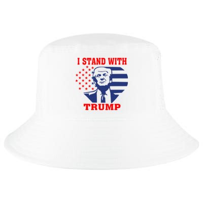 I Stand With Trump Pro Trump Supporter Free Trump Cool Comfort Performance Bucket Hat