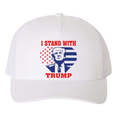 I Stand With Trump Pro Trump Supporter Free Trump Yupoong Adult 5-Panel Trucker Hat