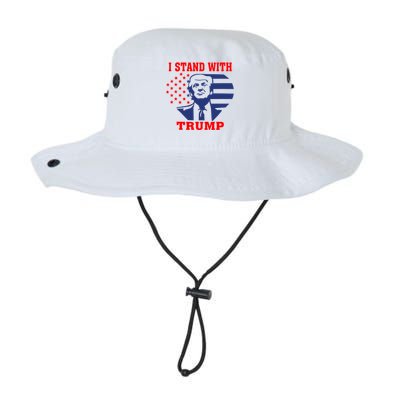 I Stand With Trump Pro Trump Supporter Free Trump Legacy Cool Fit Booney Bucket Hat