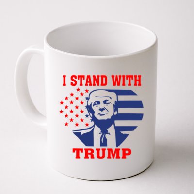 I Stand With Trump Pro Trump Supporter Free Trump Coffee Mug