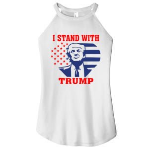 I Stand With Trump Pro Trump Supporter Free Trump Women's Perfect Tri Rocker Tank