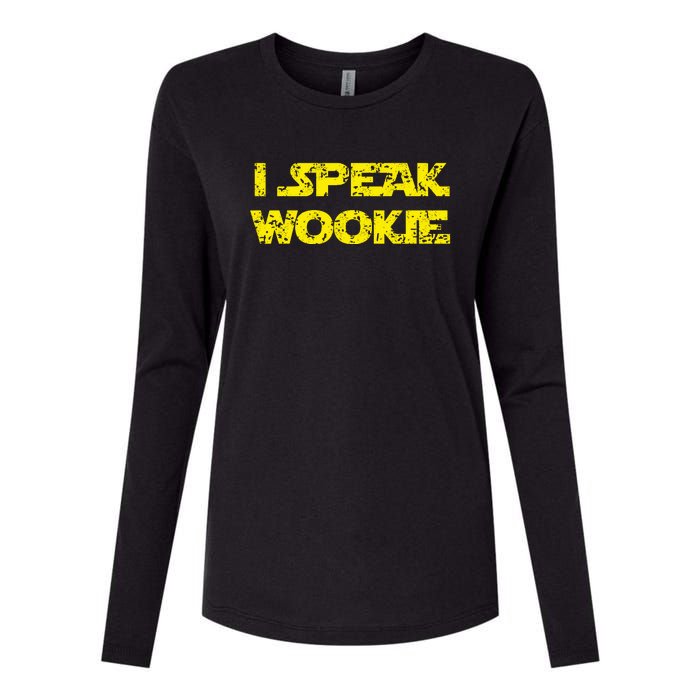 I Speak Wookie Womens Cotton Relaxed Long Sleeve T-Shirt