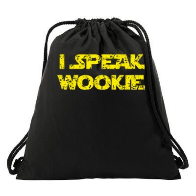 I Speak Wookie Drawstring Bag