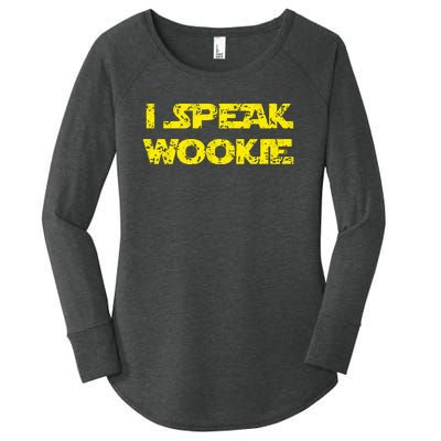 I Speak Wookie Women's Perfect Tri Tunic Long Sleeve Shirt