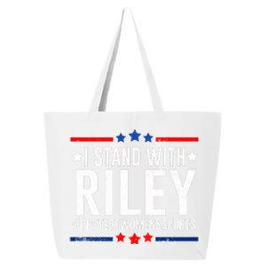 I Stand With Riley Gaines #ProtectWomensSports 25L Jumbo Tote