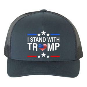 I Stand With Trump Pro Trump Supporter Free Trump Yupoong Adult 5-Panel Trucker Hat