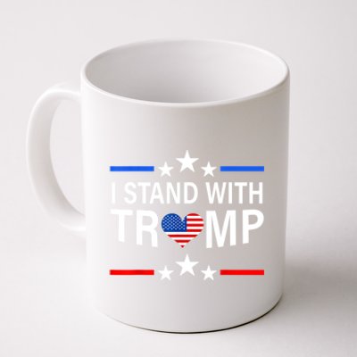 I Stand With Trump Pro Trump Supporter Free Trump Coffee Mug